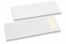 Pochettes à couverts blanc sans incision + blanc serviette en papier | Paysdesenveloppes.fr