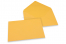Enveloppes colorées pour cartes de voeux - jaune or, 162 x 229 mm | Paysdesenveloppes.fr