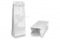 Sachets stand-up à fond plat - blanc, 2000 ml / 1000 grammes café moulu | Paysdesenveloppes.fr