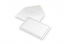 Enveloppes pour faire-part de décès -  Blanc + Double bordure, 120 x 185 mm | Paysdesenveloppes.fr