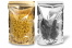 Sachets stand-up métalliques transparents - or métallisé, 200 x 300 x 100 mm - 1800 ml | Paysdesenveloppes.fr