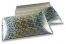 Enveloppes à bulles ECO métallique - argent holografique 235 x 325 mm | Paysdesenveloppes.fr