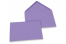 Enveloppes colorées pour cartes de voeux - violet, 114 x 162 mm | Paysdesenveloppes.fr
