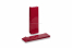 Sachets colorés avec soufflets - rouge 55 x 30 x 175 mm, 50 grammes | Paysdesenveloppes.fr