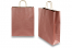 Sacs papier kraft avec anses rondes - rouge métallisé, 320 x 120 x 410 mm, 100 gr | Paysdesenveloppes.fr