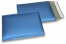 Enveloppes à bulles ECO métallisées mat colorées - bleu foncé 180 x 250 mm | Paysdesenveloppes.fr