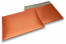 Enveloppes à bulles ECO métallisées mat colorées - orange 320 x 425 mm | Paysdesenveloppes.fr
