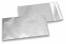 Enveloppes aluminium métallisées mat - argent 114 x 162 mm | Paysdesenveloppes.fr