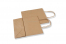 Sacs papier kraft avec anses rondes - brun, 190 x 80 x 210 mm, 80 gr | Paysdesenveloppes.fr