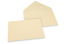 Enveloppes colorées pour cartes de voeux - blanc ivoire, 162 x 229 mm | Paysdesenveloppes.fr