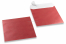 Enveloppes de couleurs nacrées - Rouge, 170 x 170 mm | Paysdesenveloppes.fr
