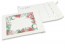 Enveloppes à bulles blanches pour Noël - Vintage | Paysdesenveloppes.fr