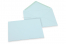 Enveloppes colorées pour cartes de voeux - bleu clair, 133 x 184 mm | Paysdesenveloppes.fr