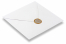 Sceaux en cire - Coeurs sur l'enveloppe | Paysdesenveloppes.fr