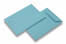 Pochettes en papier kraft couleur - Bleu ciel | Paysdesenveloppes.fr