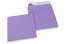 Enveloppes papier colorées - Violet, 160 x 160 mm | Paysdesenveloppes.fr