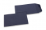 Pochettes en papier kraft couleur - Bleu foncé, 65 x 105 mm | Paysdesenveloppes.fr