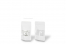 Sachets kraft à fermeture zip avec fenêtre - blanc, 85 x 145 x 50 mm, 100 ml | Paysdesenveloppes.fr