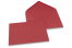 Enveloppes colorées pour cartes de voeux - rouge foncé, 162 x 229 mm | Paysdesenveloppes.fr