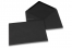 Enveloppes colorées pour cartes de voeux - noir, 133 x 184 mm | Paysdesenveloppes.fr