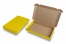 Boîte postale pliante extra-plate - jaune | Paysdesenveloppes.fr
