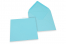 Enveloppes colorées pour cartes de voeux - bleu ciel, 155 x 155 mm | Paysdesenveloppes.fr