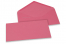 Enveloppes colorées pour cartes de voeux - rose, 110 x 220 mm | Paysdesenveloppes.fr