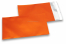 Enveloppes aluminium métallisées mat - orange 114 x 162 mm | Paysdesenveloppes.fr