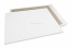 Enveloppes dos carton - 550 x 700 mm, recto kraft blanc 120 gr, dos duplex gris 700 gr, non gommé / sans fermeture adhésive | Paysdesenveloppes.fr