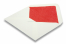 Enveloppes doublées blanc ivoire - doublure rouge | Paysdesenveloppes.fr