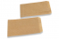 Pochettes cadeaux en papier kraft vergé - 100 x 160 mm | Paysdesenveloppes.fr