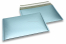 Enveloppes à bulles ECO métallisées mat colorées - bleu glacial 235 x 325 mm | Paysdesenveloppes.fr