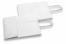 Sacs papier kraft avec anses rondes - blanc, 180 x 80 x 220 mm, 90 gr | Paysdesenveloppes.fr