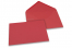 Enveloppes colorées pour cartes de voeux - rouge, 162 x 229 mm | Paysdesenveloppes.fr