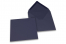 Enveloppes colorées pour cartes de voeux - bleu foncé,, 155 x 155 mm | Paysdesenveloppes.fr