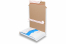 Emballages livres - envelopper l'emballage autour du livre - blanc | Paysdesenveloppes.fr