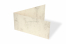 Cartes Marbre - 90 x 173 mm, marbré beige | Paysdesenveloppes.fr