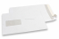 Enveloppes blanches standards, 176 x 250 mm, papier 90 gr, fenêtre à gauche 45 x 90 mm, position de la fenêtre à 20 mm du gauche et à 60 mm du bas, fermeture avec bande adhésive | Paysdesenveloppes.fr