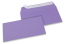 Enveloppes papier colorées - Violet, 110 x 220 mm | Paysdesenveloppes.fr