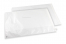 Sachets en papier cristal blanc avec bande adhésive - 340 x 500 mm | Paysdesenveloppes.fr