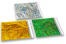 Enveloppes aluminium métallisées colorées - holographique  | Paysdesenveloppes.fr