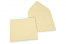 Enveloppes colorées pour cartes de voeux - camel, 155 x 155 mm | Paysdesenveloppes.fr