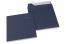 Enveloppes papier colorées - Bleu foncé, 160 x 160 mm | Paysdesenveloppes.fr