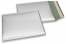 Enveloppes à bulles ECO métallisées mat colorées - argent 180 x 250 mm | Paysdesenveloppes.fr