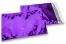 Enveloppes aluminium métallisées colorées - violet 162 x 229 mm | Paysdesenveloppes.fr