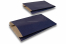 Sachets cadeaux en papier kraft couloré - bleu foncé, 200 x 320 x 70 mm | Paysdesenveloppes.fr