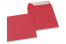 Enveloppes papier colorées - Rouge, 160 x 160 mm | Paysdesenveloppes.fr