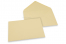 Enveloppes colorées pour cartes de voeux - camel, 162 x 229 mm | Paysdesenveloppes.fr