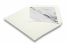 Enveloppes doublées blanc ivoire - doublure argent | Paysdesenveloppes.fr
