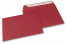 Enveloppes papier colorées - Rouge foncé, 162 x 229 mm  | Paysdesenveloppes.fr